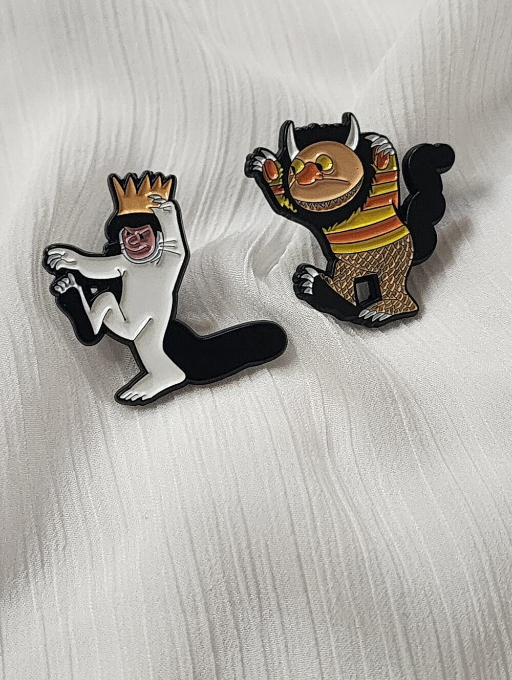 ✨ "Where the Wild Things Are" Max & Monster Enamel Pin Set ✨